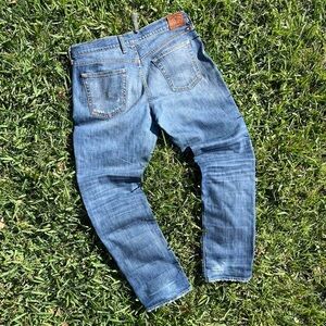 Vintage Women’s Boyfriend Style Blue Jeans